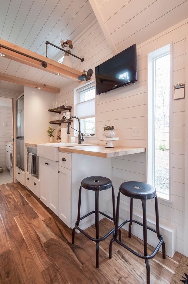 Фотография: Кухня и столовая в стиле Скандинавский, Лофт, Декор интерьера, Квартира, Дом, Архитектура, Планировки, Минимализм, Эко, до 40 метров – фото на INMYROOM