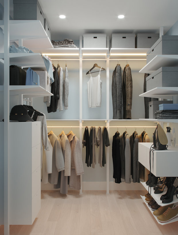 Фото из портфолио Скандинавская квартира в доме П 44 – фотографии дизайна интерьеров на INMYROOM