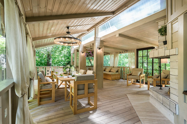 Фото из портфолио ЛЕТНЯЯ ВЕРАНДА – фотографии дизайна интерьеров на INMYROOM