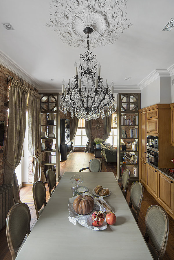 Фотография: Кухня и столовая в стиле Прованс и Кантри, Квартира, Дома и квартиры, Проект недели – фото на INMYROOM