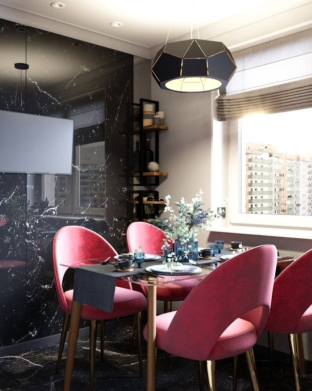 Фото из портфолио Проект "Северные контрасты" – фотографии дизайна интерьеров на INMYROOM