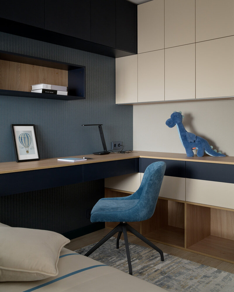 Фотография: Детская в стиле Современный, Квартира, Проект дня, Пенза, 2 комнаты, 60-90 метров, Ольга Писарькова – фото на INMYROOM