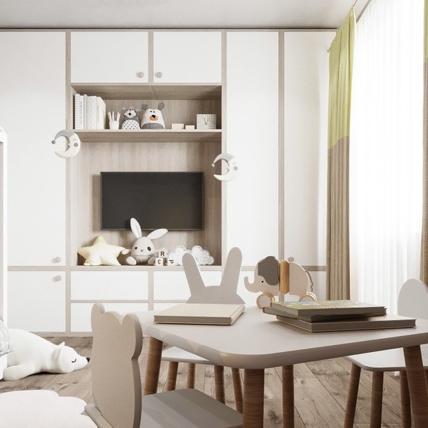 Фото из портфолио Квартира 70 кв.м – фотографии дизайна интерьеров на INMYROOM