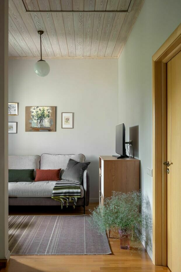 Фотография: Кабинет в стиле Современный, Проект дня, Дача, Подмосковье, Дом и дача, Кирпичный дом, 4 и больше, Более 90 метров, Елизавета Матвейко – фото на INMYROOM