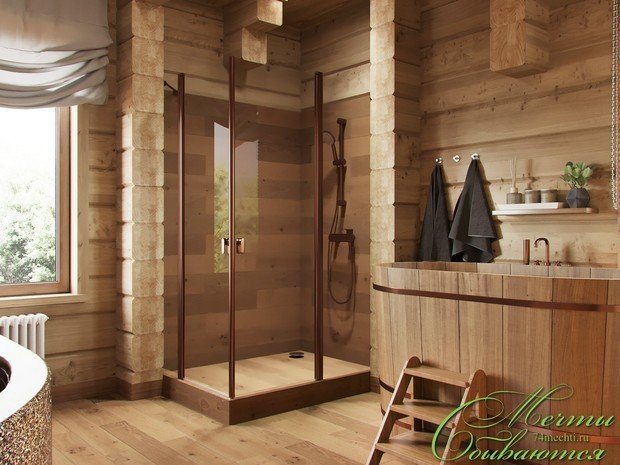 Фото из портфолио СПА-зона в частном доме – фотографии дизайна интерьеров на INMYROOM