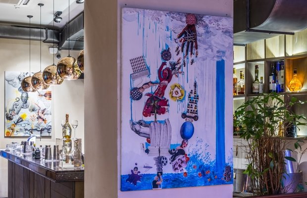 Фото из портфолио Ресторан "Gouse Gouse" – фотографии дизайна интерьеров на InMyRoom.ru