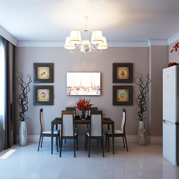 Фото из портфолио Квартира в традиционном стиле – фотографии дизайна интерьеров на INMYROOM