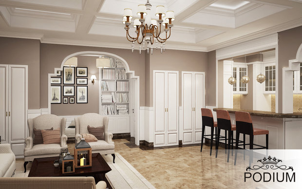 Фото из портфолио Sitting hall, частная вилла Дубаи – фотографии дизайна интерьеров на INMYROOM