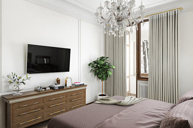 Фото из портфолио Проект медовый – фотографии дизайна интерьеров на INMYROOM