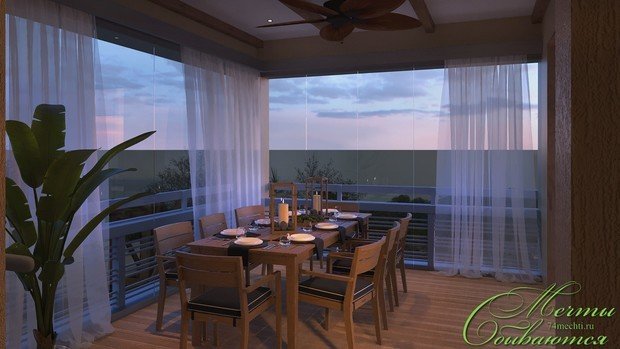 Фото из портфолио Терраса в Сочи – фотографии дизайна интерьеров на INMYROOM