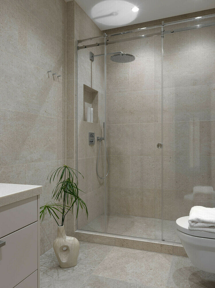 Фотография: Ванная в стиле Современный, Квартира, Проект недели, Москва, Монолитный дом, 3 комнаты, Более 90 метров, Anddesign – фото на INMYROOM