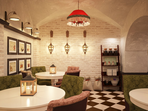 Фото из портфолио Уютная кофейня – фотографии дизайна интерьеров на INMYROOM