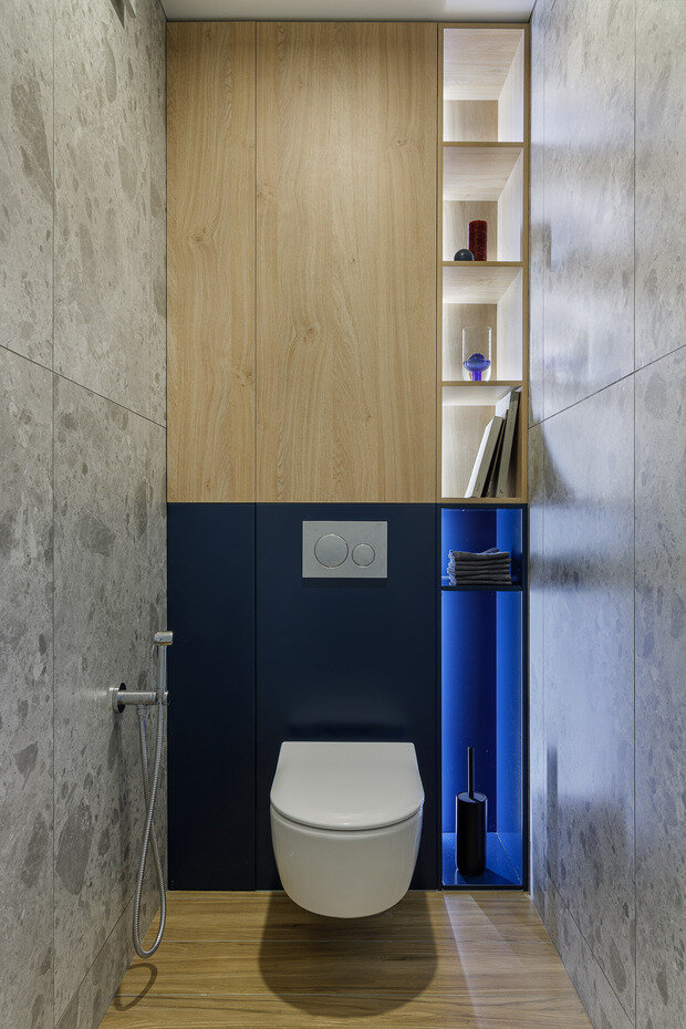 Фотография: Ванная в стиле Современный, Квартира, Проект дня, Самара, 3 комнаты, 60-90 метров, Светлана Сапрыкина – фото на INMYROOM