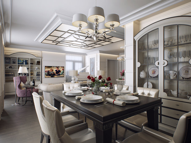 Фото из портфолио  NOBLE CLASSICS – фотографии дизайна интерьеров на INMYROOM