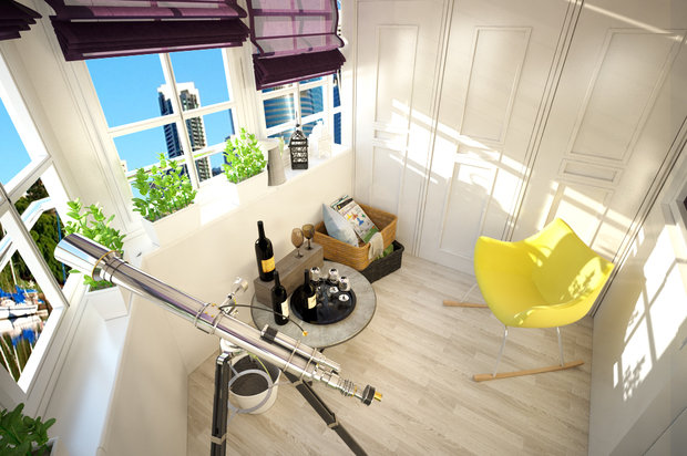 Фото из портфолио Квартира для молодой пары – фотографии дизайна интерьеров на INMYROOM