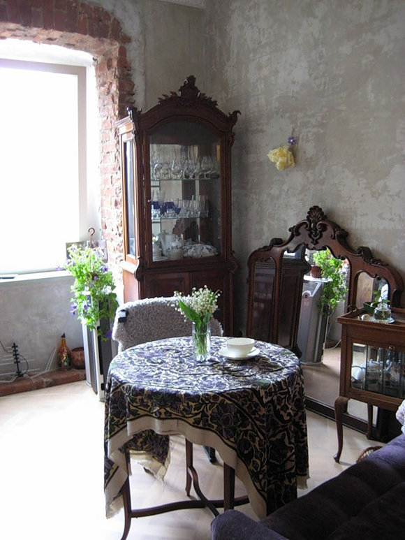 Фотография: Гостиная в стиле Прованс и Кантри, Восточный, Эклектика, Современный, Декор интерьера, DIY, Квартира, Россия, Декор, Советы, Красный, русский стиль – фото на INMYROOM