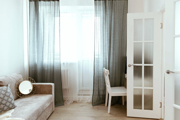 Фотография: Гостиная в стиле Скандинавский, Современный, Малогабаритная квартира, Квартира, Проект недели, Санкт-Петербург, 1 комната, до 40 метров, Ольга Копосова, Юлия Киткаева – фото на INMYROOM