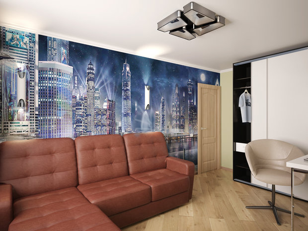Фото из портфолио С фреской – фотографии дизайна интерьеров на InMyRoom.ru