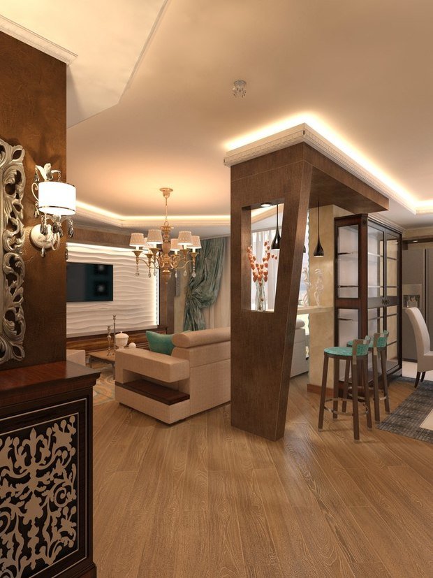 Фото из портфолио 3к.кв в ЖК Солнышко, Шелдом – фотографии дизайна интерьеров на INMYROOM