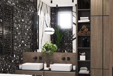 Дизайн санузла в ЖК Duderhov club