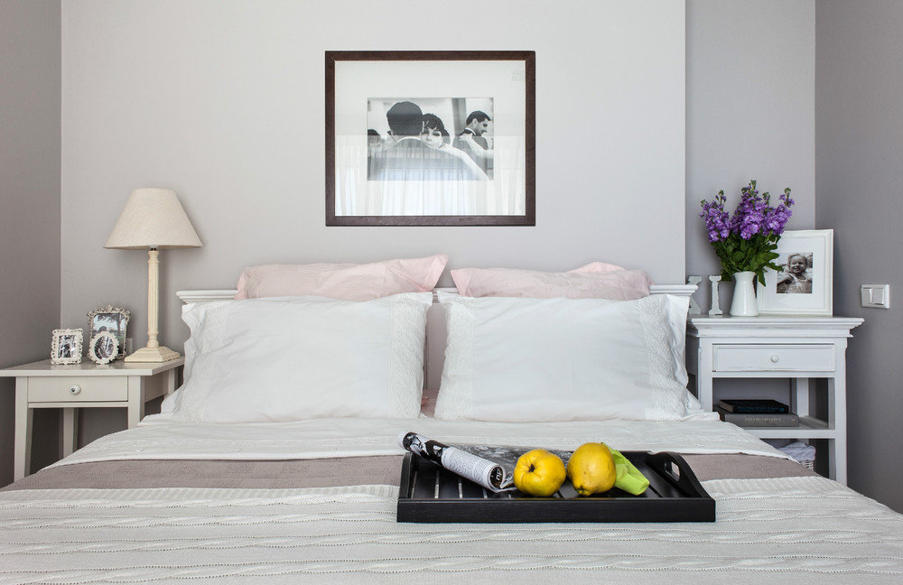 Фотография: Спальня в стиле Прованс и Кантри, Квартира, Проект недели, Москва, Дина Салахова – фото на INMYROOM Фотография: Спальня в стиле Прованс и Кантри, Квартира, Проект недели, Москва, Дина Салахова – фото на INMYROOM