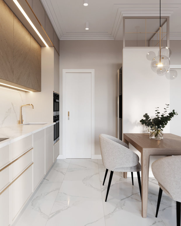 Фото из портфолио Квартира в ЖК "Life Ботанический сад" – фотографии дизайна интерьеров на INMYROOM