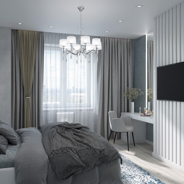 Фото из портфолио г. Новосибирск, жк Марсель – фотографии дизайна интерьеров на INMYROOM