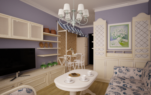 Фото из портфолио Французские апартаменты – фотографии дизайна интерьеров на INMYROOM
