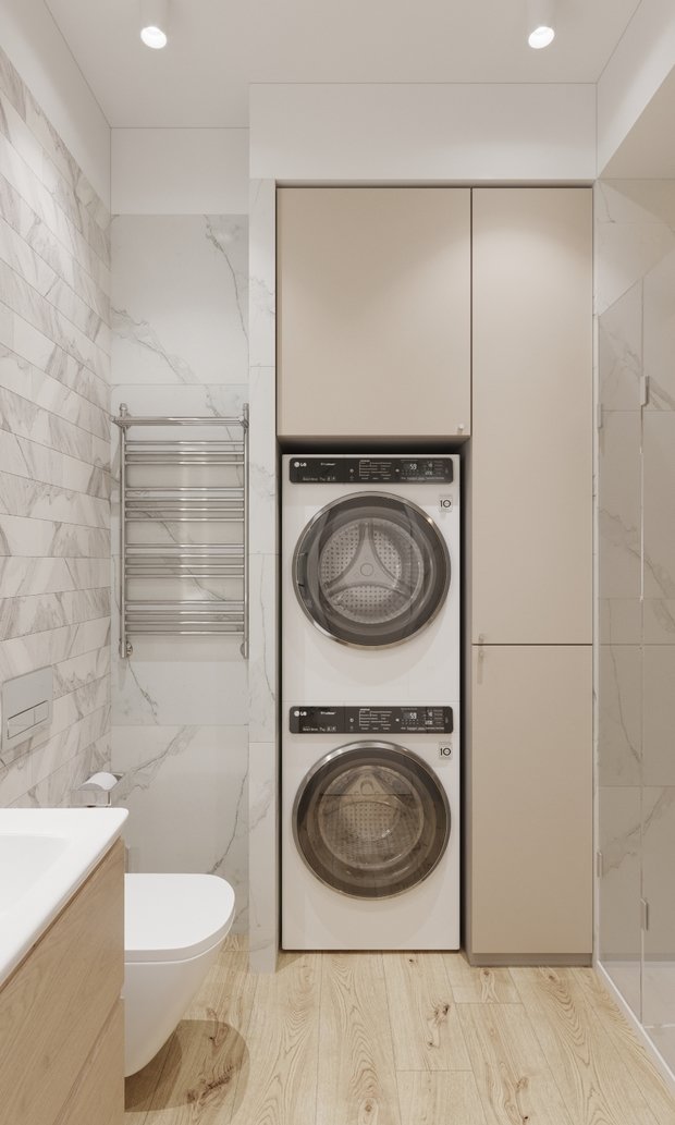 Фото из портфолио Квартира в ЖК "Life Ботанический сад" – фотографии дизайна интерьеров на INMYROOM