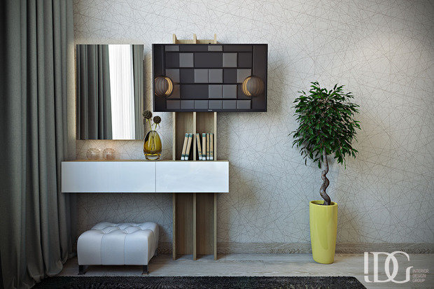 Фото из портфолио Двухэтажная квартира для семейства Лариных в г. Домодедово МО – фотографии дизайна интерьеров на INMYROOM