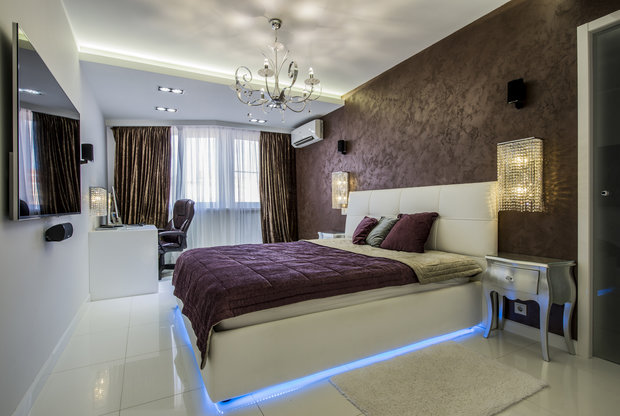 Фотография: Спальня в стиле Хай-тек – фото на INMYROOM