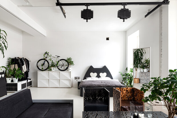 Фотография: Гостиная в стиле Лофт,  – фото на INMYROOM