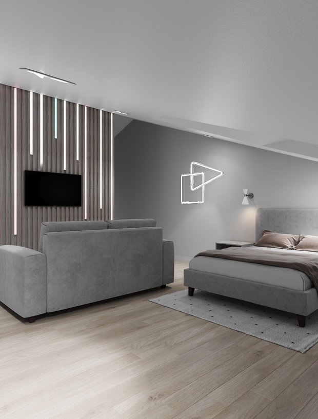 Фото из портфолио Спорт Таун, таунхаус 216 кв м – фотографии дизайна интерьеров на INMYROOM