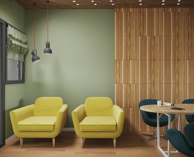 Фото из портфолио Кабинет- видеостудия для Ирины Добрецовой – фотографии дизайна интерьеров на INMYROOM