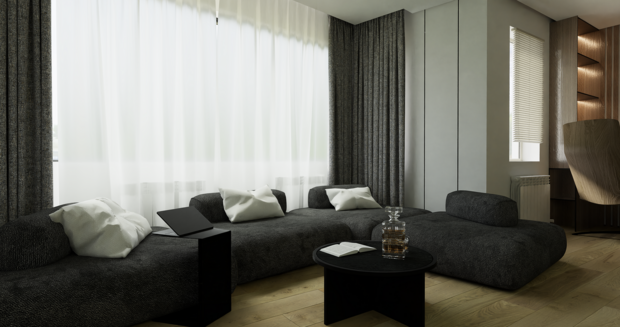 Фото из портфолио Бунгало холостяка – фотографии дизайна интерьеров на INMYROOM