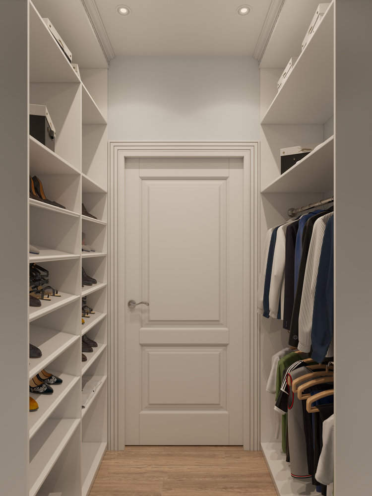 Фотография: Гардеробная в стиле Современный, Классический, Дом, Проект недели, Дом и дача, Павел Полынов, Ленинградская область, Студия Павла Полынова – фото на INMYROOM