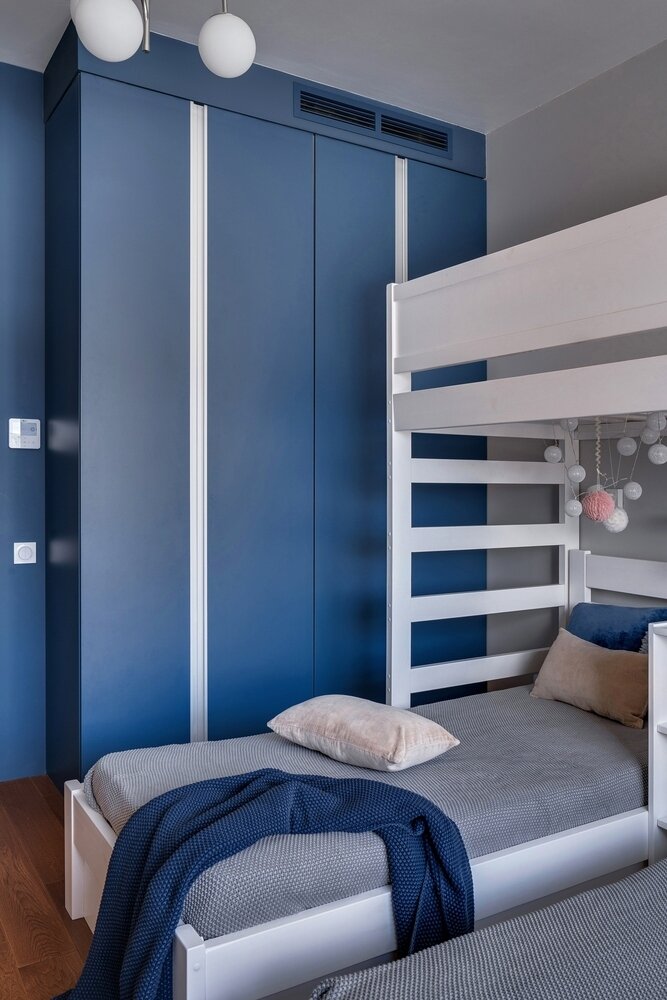 Фотография: Детская в стиле Современный, Квартира, Проект недели, Москва, Монолитный дом, 3 комнаты, 60-90 метров, KHDEsign, Ксения Харламова – фото на INMYROOM Фотография: Детская в стиле Современный, Квартира, Проект недели, Москва, Монолитный дом, 3 комнаты, 60-90 метров, KHDEsign, Ксения Харламова – фото на INMYROOM