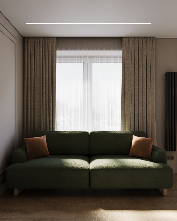 Фото из портфолио Квартира ЖК Прайм  – фотографии дизайна интерьеров на INMYROOM