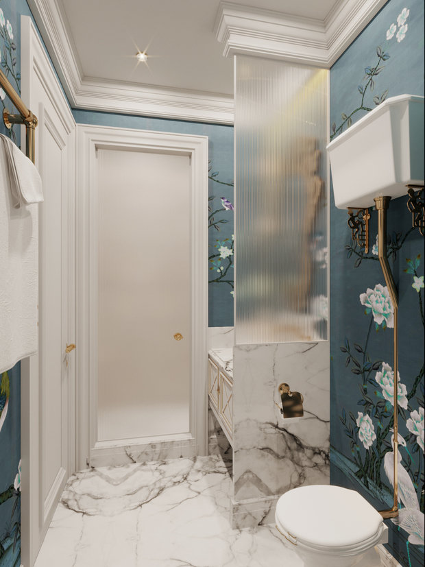 Фото из портфолио Мосфильм. Санузел – фотографии дизайна интерьеров на INMYROOM
