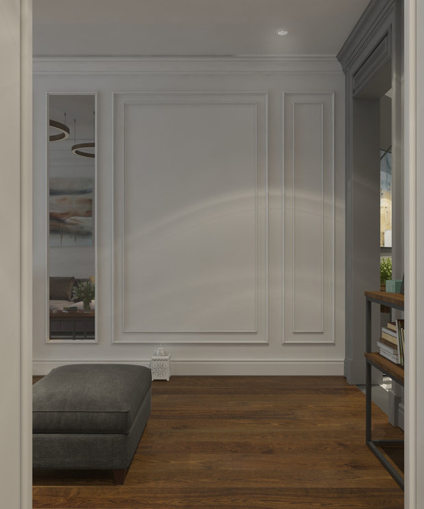 Фото из портфолио Современная классика в городской квартире – фотографии дизайна интерьеров на INMYROOM