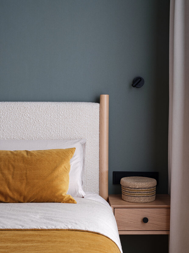 Фотография: Спальня в стиле Современный, Малогабаритная квартира, Квартира, Проект дня, Москва, 2 комнаты, до 40 метров – фото на INMYROOM