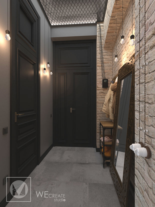 Фото из портфолио Уютный лофт в центре столицы – фотографии дизайна интерьеров на INMYROOM