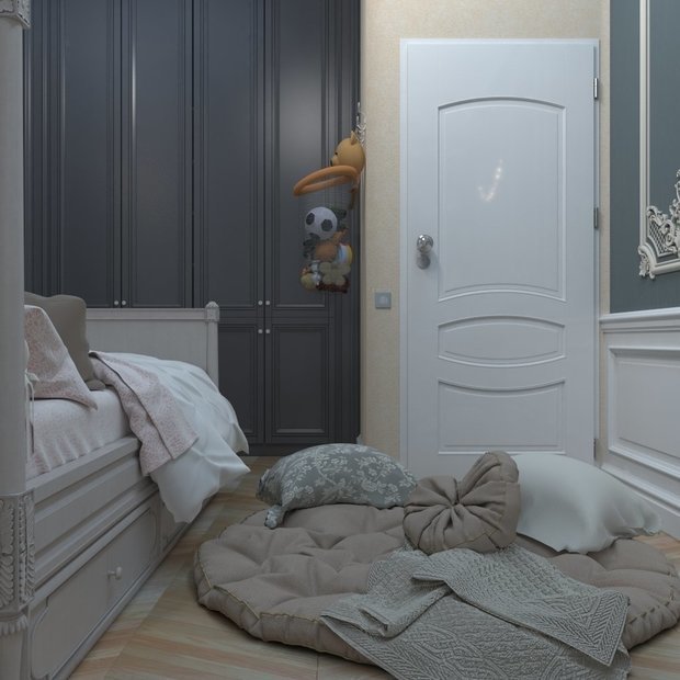 Фотография: Детская в стиле Классический, Квартира, Проект недели, Подмосковье, 4 и больше, 60-90 метров, Юлия Штыкина – фото на INMYROOM