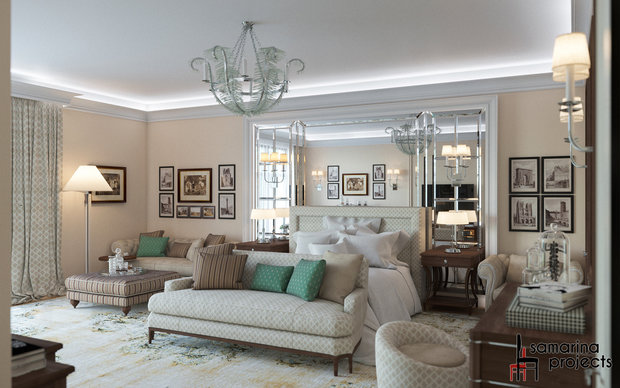 Фото из портфолио  "Атмосфера классики" – фотографии дизайна интерьеров на INMYROOM