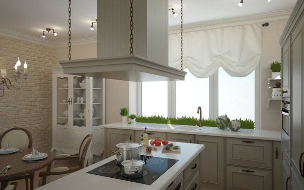 Фотография: Кухня и столовая в стиле Прованс и Кантри, Дом, Дома и квартиры, Прованс – фото на INMYROOM