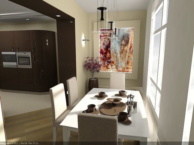Фото из портфолио Квартира 78 кв.м. – фотографии дизайна интерьеров на INMYROOM