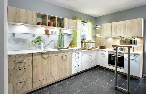 Фото из портфолио Эффектный фартук – фотографии дизайна интерьеров на INMYROOM