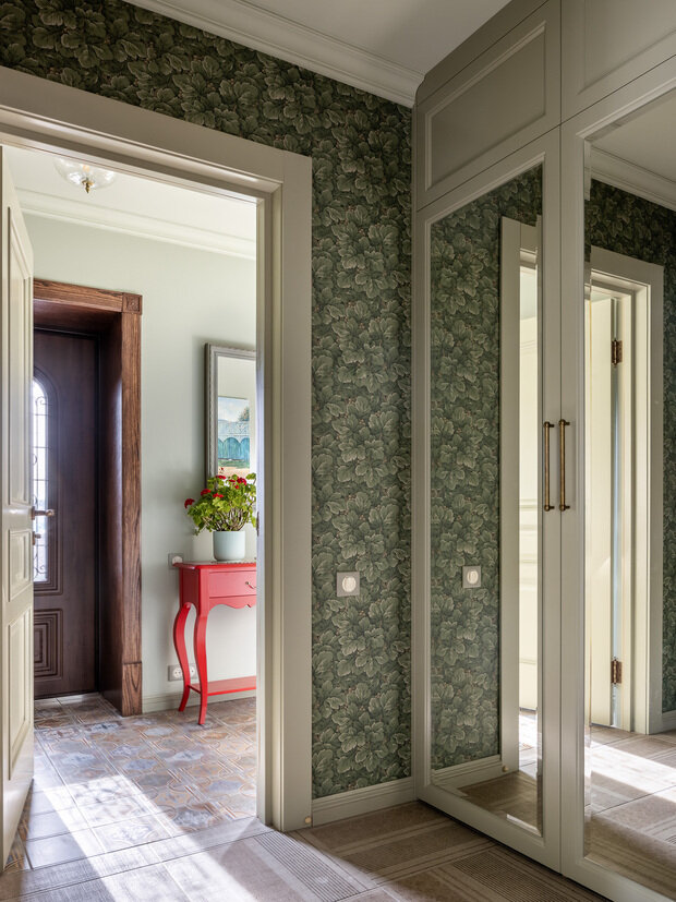 Фотография: Прихожая в стиле Прованс и Кантри, Дом, Проект дня, Дом и дача, Кирпичный дом, 4 и больше, Более 90 метров, Башкортостан, Лилия Асфандиярова, прованс/винтаж – фото на INMYROOM