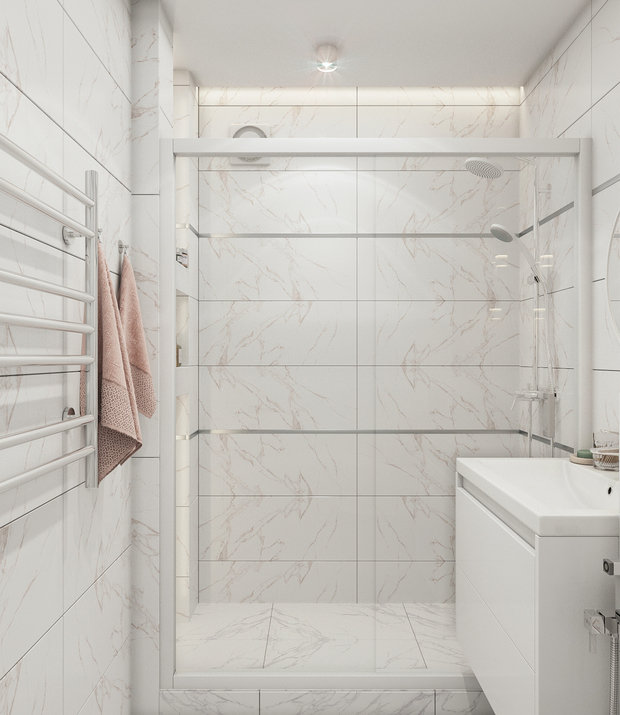 Фото из портфолио Квартира 38,9 м2 (2020) – фотографии дизайна интерьеров на INMYROOM