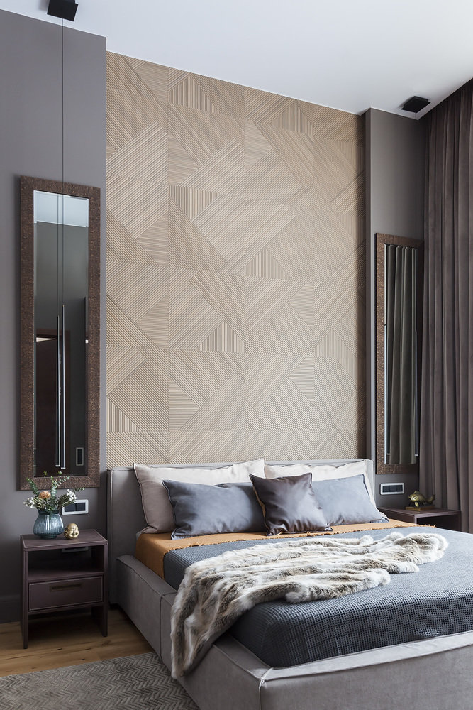 Фотография: Спальня в стиле Современный, Квартира, Проект недели, Москва, Диана Мальцева, Монолитный дом, 2 комнаты, 60-90 метров – фото на INMYROOM Фотография: Спальня в стиле Современный, Квартира, Проект недели, Москва, Диана Мальцева, Монолитный дом, 2 комнаты, 60-90 метров – фото на INMYROOM